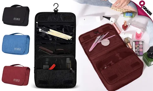 Hanging Toiletry Organizers!